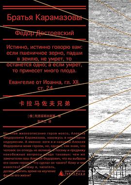 卡拉马佐夫兄弟（精装文库本）